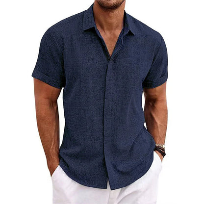 Mens Coastline Linen Shirt